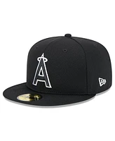 New Era Men's Los Angeles Angels 2025 Mlb Clubhouse 59FIFTY Fitted Hat