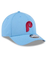 New Era Men's Light Blue Philadelphia Phillies 2025 Mlb Clubhouse 9FORTY M-Crown Adjustable Hat