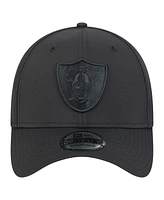 New Era Men's Black Las Vegas Raiders Hydro 39THIRTY Flex Hat