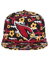 New Era Men's Black Arizona Cardinals Wakey Wakey Golfer Snapback Hat