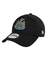 New Era Big Boys and Girls Black Newcastle United Core 9FORTY Adjustable Hat