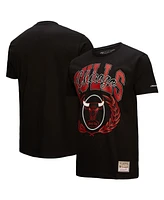 Mitchell & Ness Men's Black Chicago Bulls Nba x Michelob Ultra Rewind Ii T-Shirt