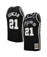 Mitchell & Ness Men's Tim Duncan Black San Antonio Spurs 2000 Nba All-Star Game Authentic Jersey