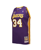 Mitchell & Ness Men's Shaquille O'Neal Purple Los Angeles Lakers 2000 Nba All-Star Game Authentic Jersey