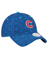 New Era Women's Royal Chicago Cubs Don't Worry 9TWENTY Adjustable Hat