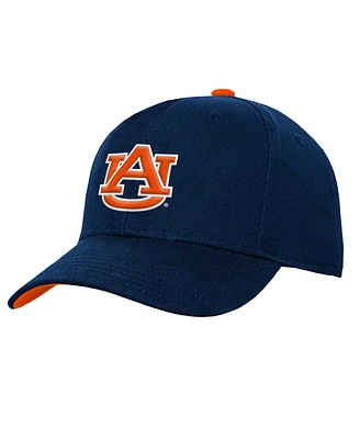 Fanatics Big Boys and Girls Navy Auburn Tigers Logo Adjustable Hat