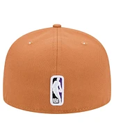 New Era Men's Tan Sacramento Kings Color Pack 59FIFTY Fitted Hat