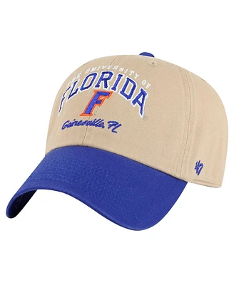 '47 Brand Men's Khaki Florida Gators Local Clean Up Adjustable Hat