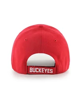 '47 Brand Men's Red Ohio State Buckeyes Mvp Adjustable Hat