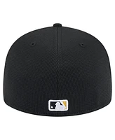 New Era Men's Black Pittsburgh Pirates 2025 Spring Training Low Profile 59FIFTY Fitted Hat