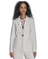 Calvin Klein Women's One-Button Blazer