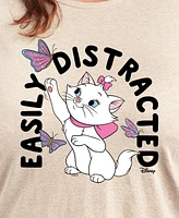 Hybrid Apparel Trendy Plus The Aristocrats Easily Distracted Graphic Crew Neck T-Shirt