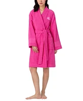 Lauren Ralph Women's Long Sleeve Greenwich Short Robe