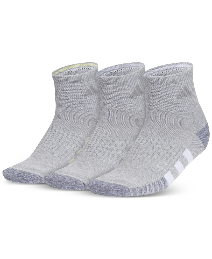 adidas Women's 3-Pk. Cushioned 3.0 Quarter Socks 5159152A