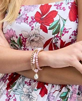 On 34th Womens Floral Shadow Strappy Maxi Dress Crochet Clutch Pathina Sandals Bracelets Drop Earrings Exclusively At Macys