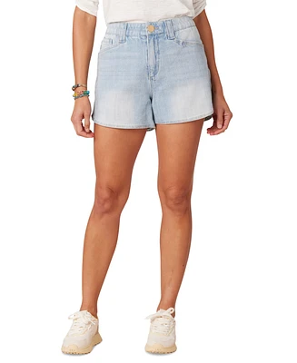 Democracy Women's AbSolution Skyrise Dolphin Denim Shorts