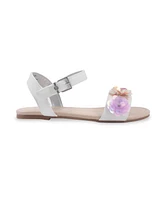 Jessica Simpson Toddler and Big Girls Rachel Gani Almond-Toe Flat Sandal