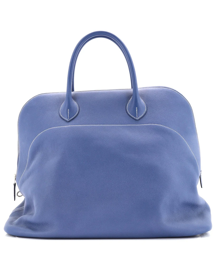 Pre-Owned Hermes 45 Bolide Relax Bag Evercolor