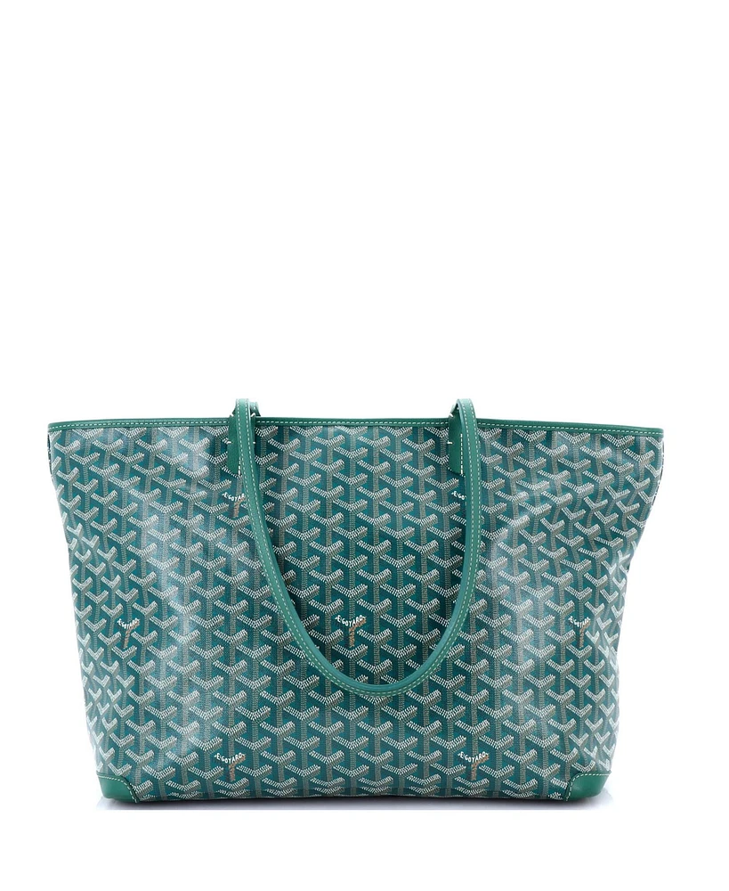 Pre-Owned Goyard Mm Artois Tote Coated Canvas