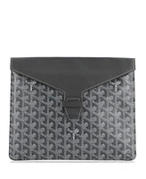 Pre-Owned Goyard Mm Camondo Horizontal Clutch Ii Coated Canvas