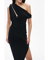 Nocturne Women's Accessory Detailed Midi Dress