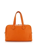 Pre-Owned Hermes 35 Victoria Ii Bag Clemence