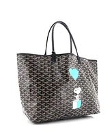 Pre-Owned Goyard Gm Saint Louis Tote Printed Coated Canvas