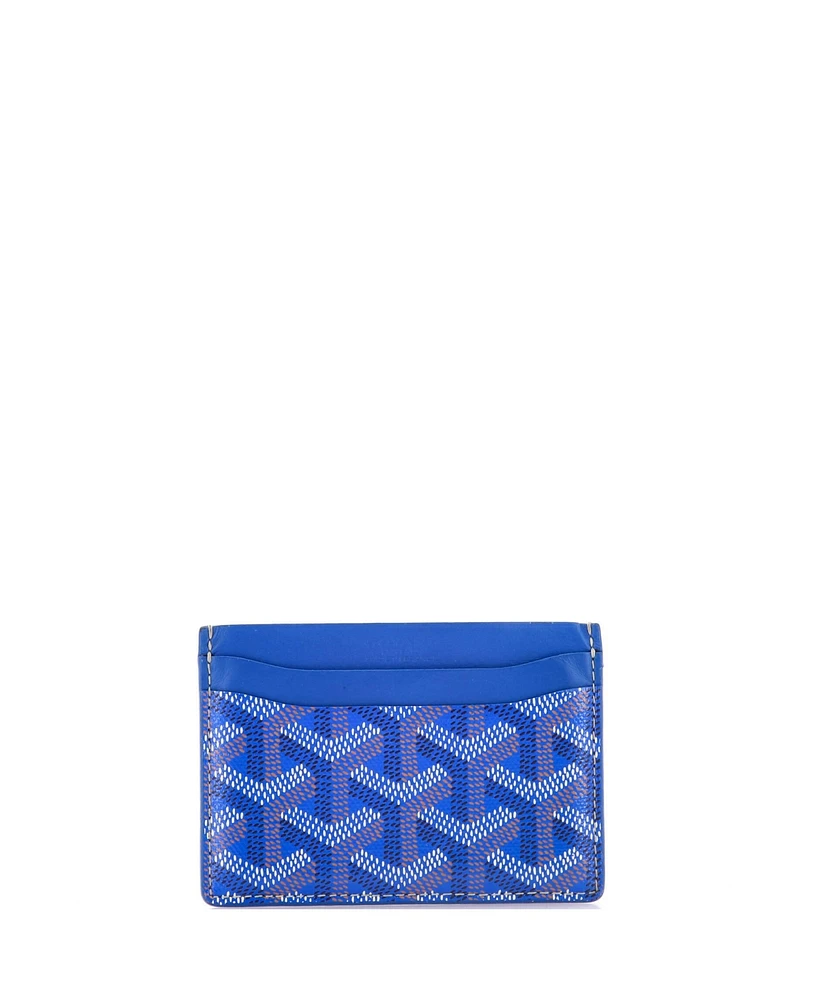 Pre-Owned Goyard Saint Sulpice Card Holder Coated Canvas