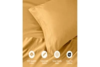 Superior Egyptian Cotton 1000 Thread Count Solid Duvet Cover Set,Full/Queen