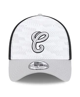 New Era Men's /Gray Chicago White Sox 2025 Mlb Clubhouse 39THIRTY Flex Hat