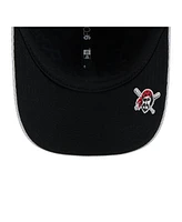 New Era Men's Gray Pittsburgh Pirates 2025 Mlb Clubhouse 9FORTY M-Crown Adjustable Hat