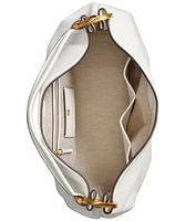 Donna Karan New York Glenwood Leather Shoulder with Tassel Detail
