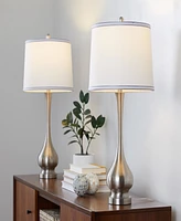 LumiSource Cairo 28.75" Metal Table Lamp, Set of 2