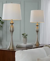 LumiSource Ashland 30" Metal Table Lamp, Set of 2