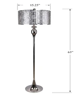 LumiSource Ashland 63" Metal Floor Lamp