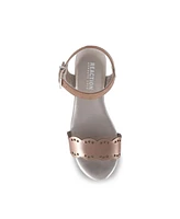 Kenneth Cole Reaction Little and Big Girls Ebba Avon Wedge Sandal