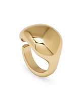 Robert Lee Morris Soho Leaf Dome Cocktail Ring