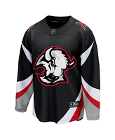 Fanatics Men's Black Buffalo Sabres Alternate Premier Breakaway Blank Jersey