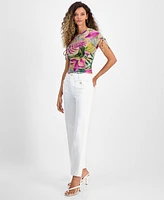 Guess Women's Sailor High-Rise Wide-Leg Jeans