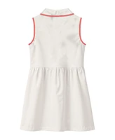 Disney Toddler and Little Girls Minnie Pique Cvc Dress