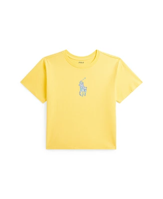 Polo Ralph Lauren Big Girls Pony Jersey Boxy T-Shirt