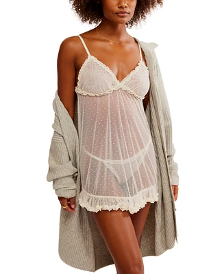 Free People Women's Heart to Mini Slip