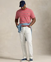 Polo Ralph Lauren Men's Big & Tall Striped Jersey Crewneck T-Shirt