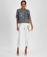 I.n.c. International Concepts Petite Short-Sleeve Cardigan, Exclusively at Macy's