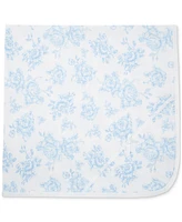 Little Me Baby Girls Cotton Roses Blanket