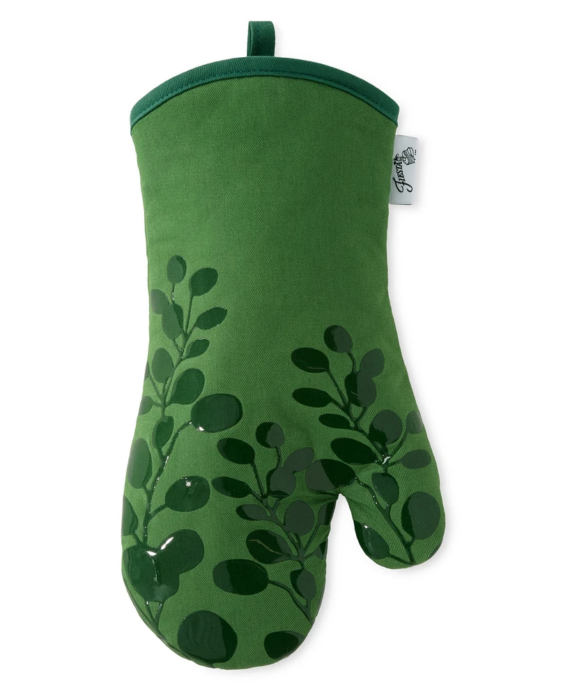 Fiesta Luscious Forest Cotton Oven Mitt, 7" x 13"