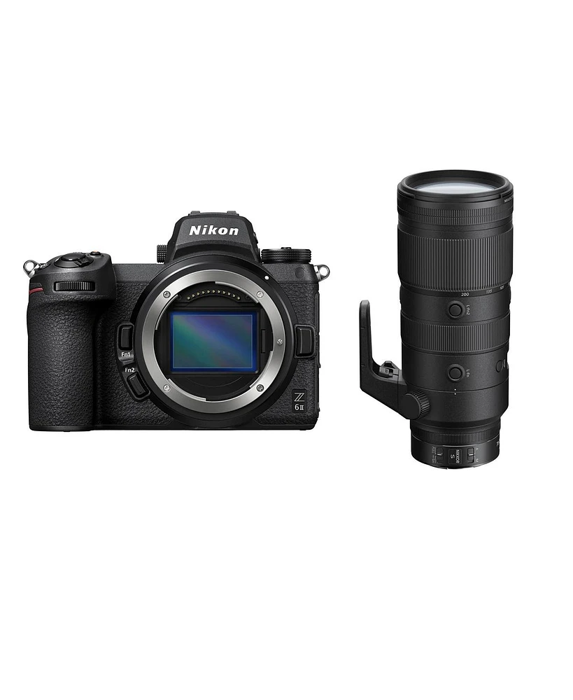 Nikon Z 6II Mirrorless Camera with Nikon Nikkor Z 70-200mm f/2.8 Vr S Lens