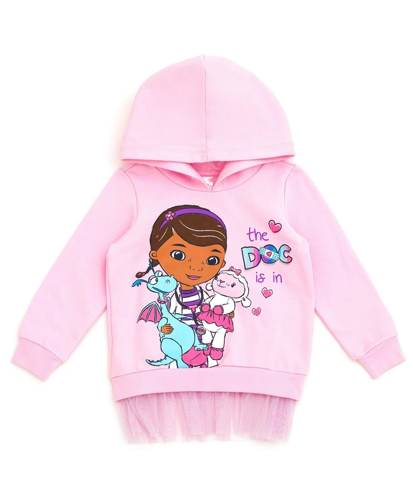 Doc Mcstuffins Girls Disney Lion King Fleece Pullover Hoodie