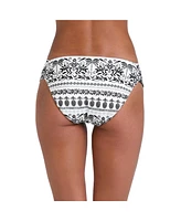Sunshine 79 Women's Bottoms Swim Ivory Coast Shirred Side Hipster