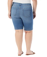 Gloria Vanderbilt Plus Shape Effect Bermuda Shorts